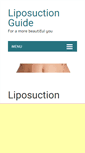 Mobile Screenshot of liposuctionguide.org